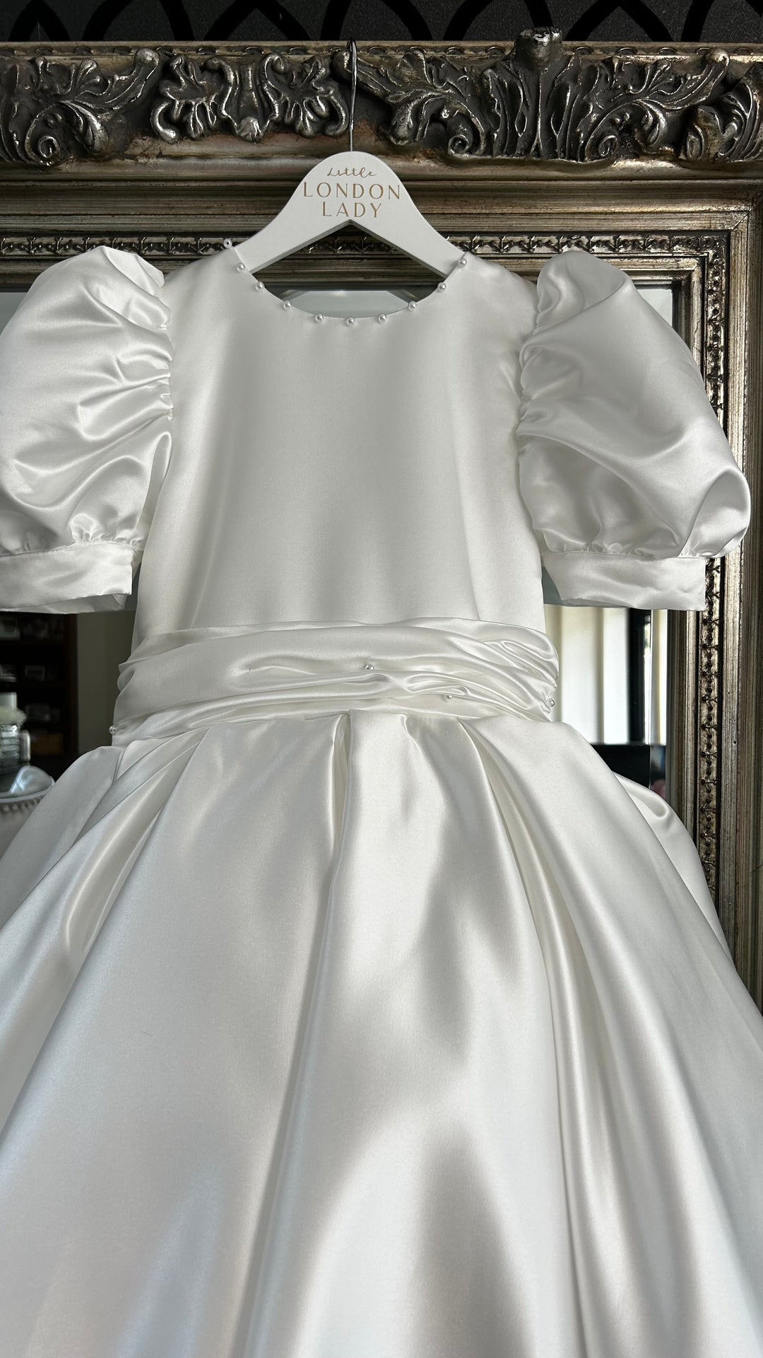 Sweetheart Satin Dress