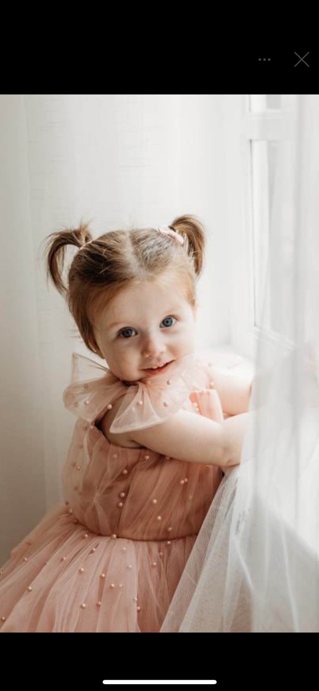 Pearl Tutu Dress in Pink