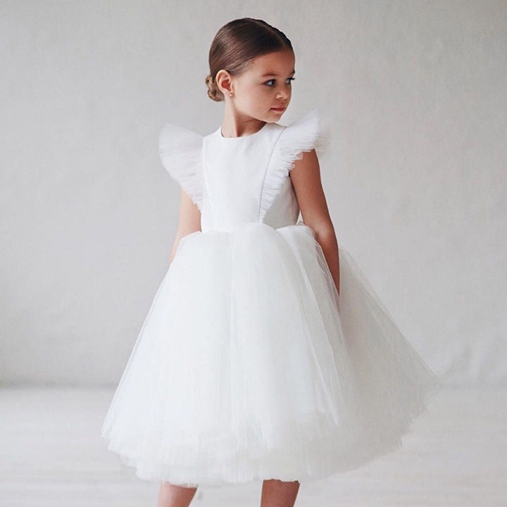 Cloud 9 Tulle Dress in White