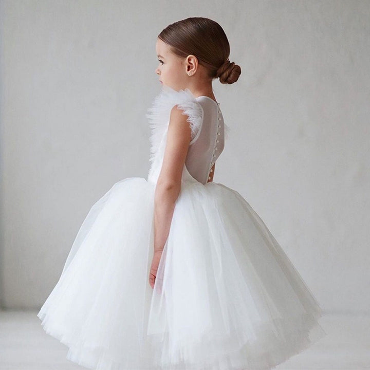 Cloud 9 Tulle Dress in White