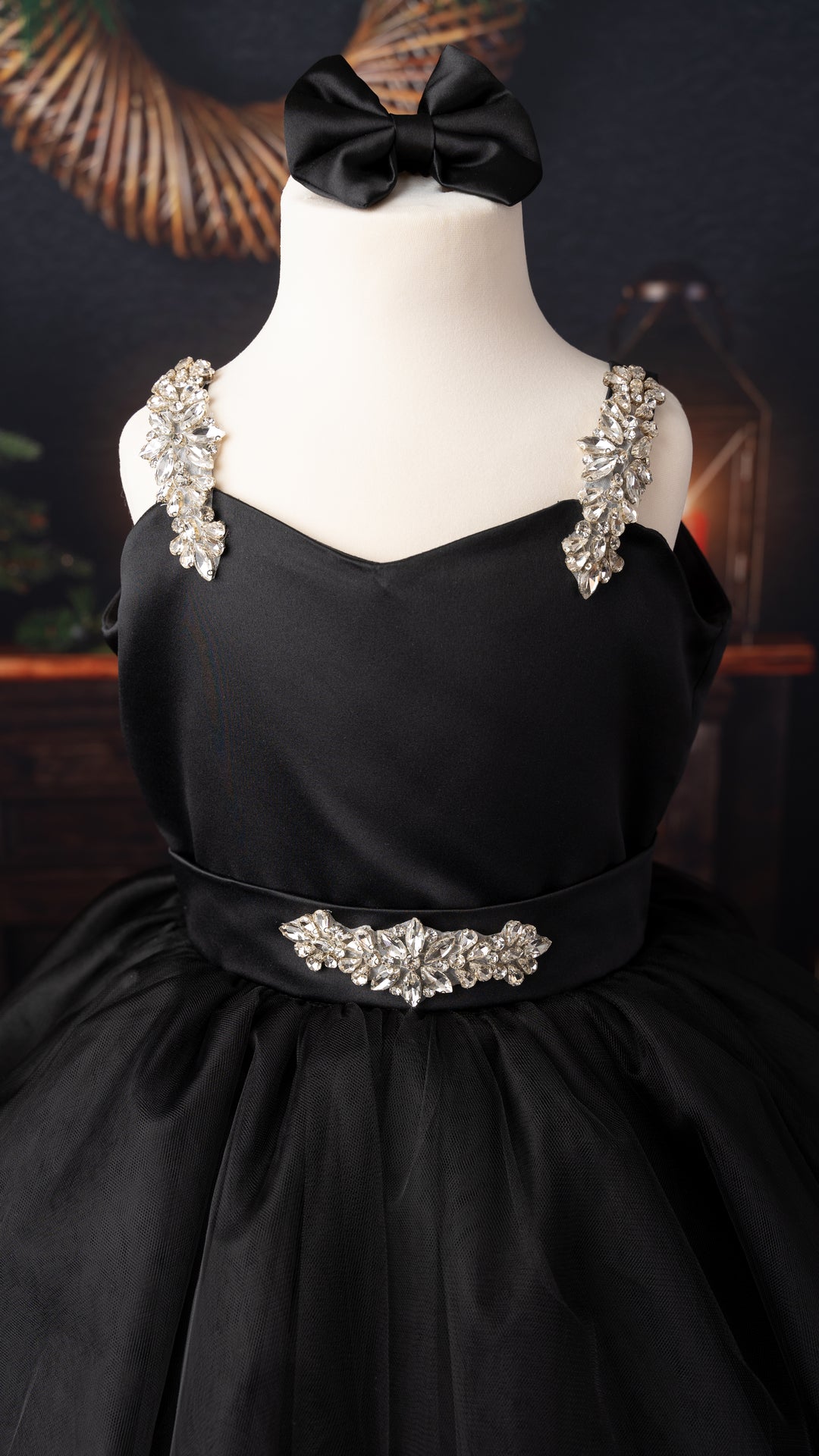 Little Black Luxury Dresses for Kids