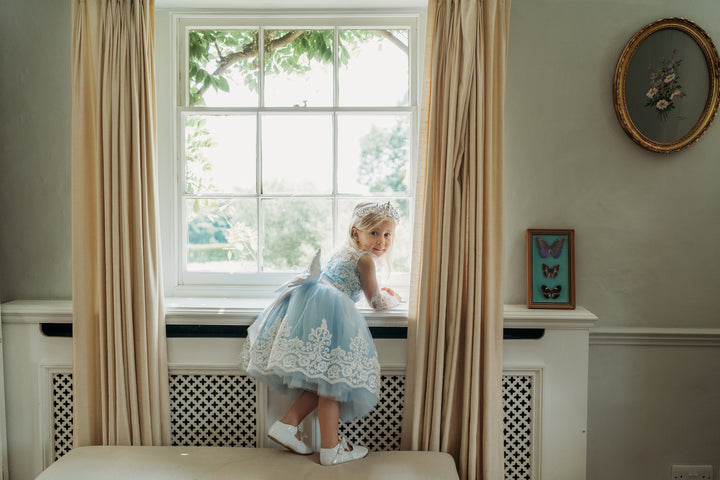 Kids party dress for girl, Party dresses for girls, little girls gowns, baby girl dresses, little girls dress, kids dress, Kids Tutu Dress, Blue Tutu Skirt, 1st Birthday dress, Handmade Dresses for children, Pageant Dress, show stopper dress, Flower Girl Blue Lace Dress, Little Bridesmaid, Junior bridemaid, Christening lace outfit, Baptism Gown, Cermony Dress, Wedding Guest Clothing, Baby girl dress