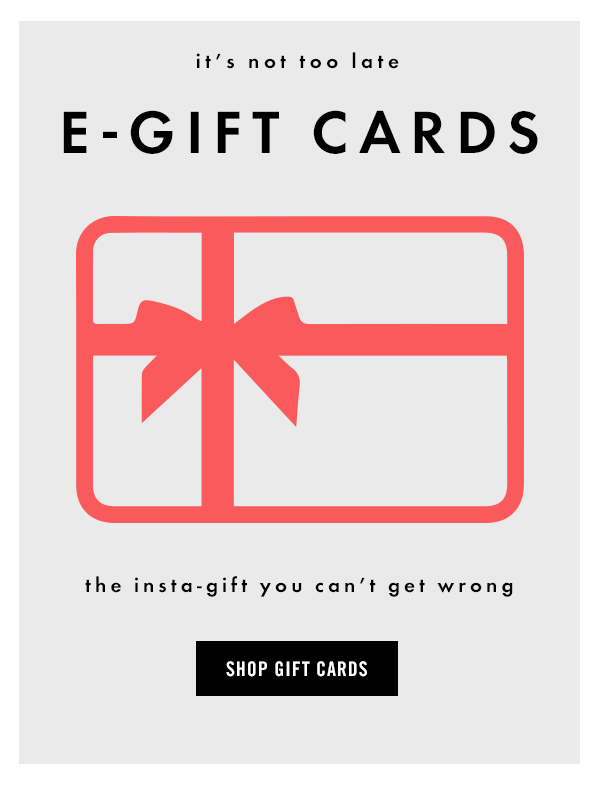 E- Gift Card