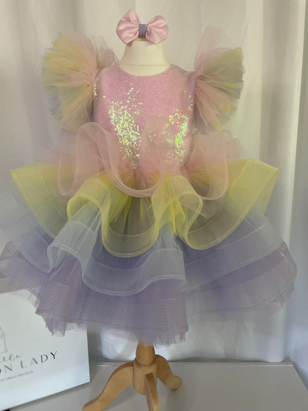 Rainbow Unicorn Party Dress