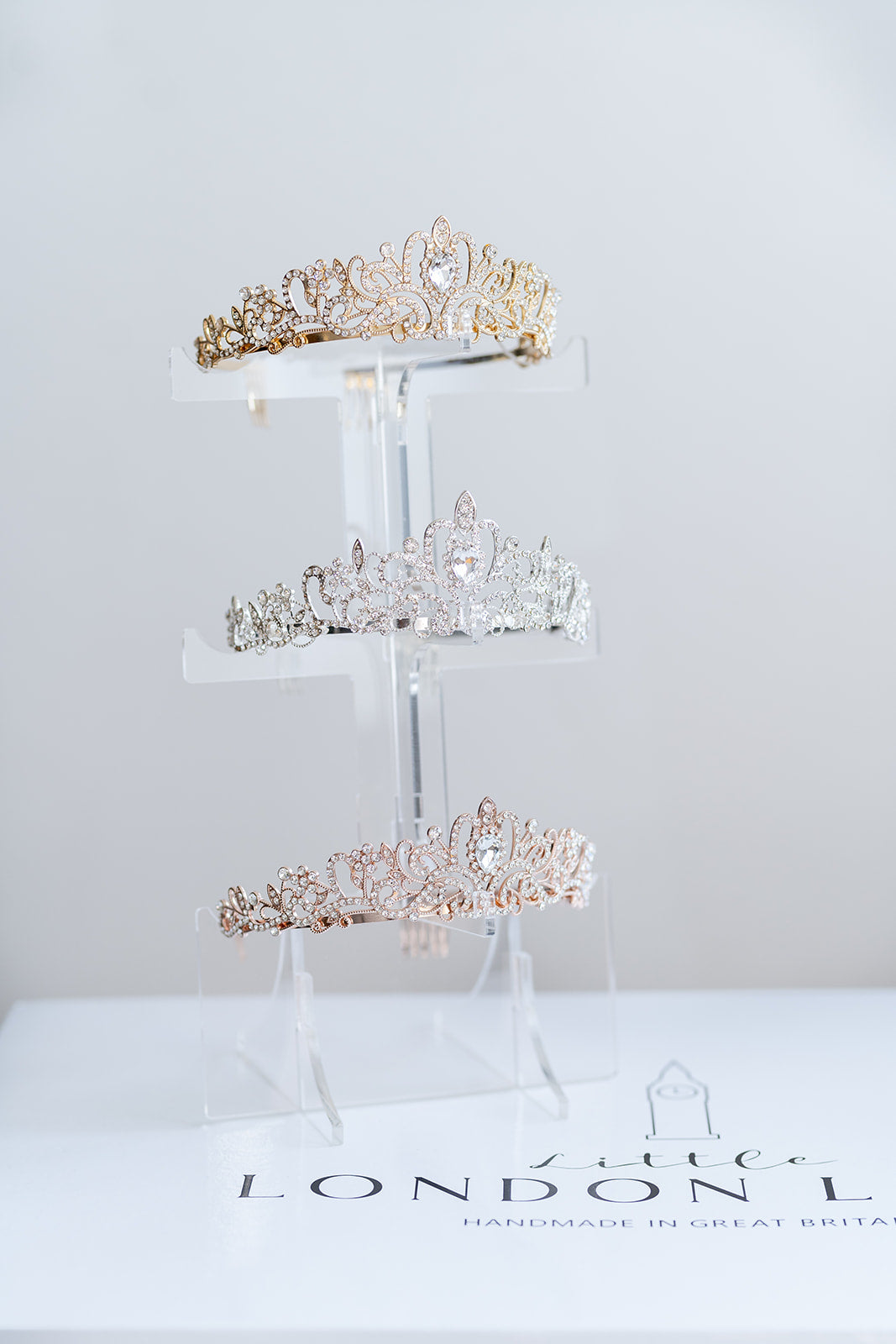 Crystal Rhinestone Tiara, Crystal Childrens Crown, Rose Gold Tiara, Gold Tiara, Princess Gown, Princess Look, Sparkle grown, Childrens Tiara