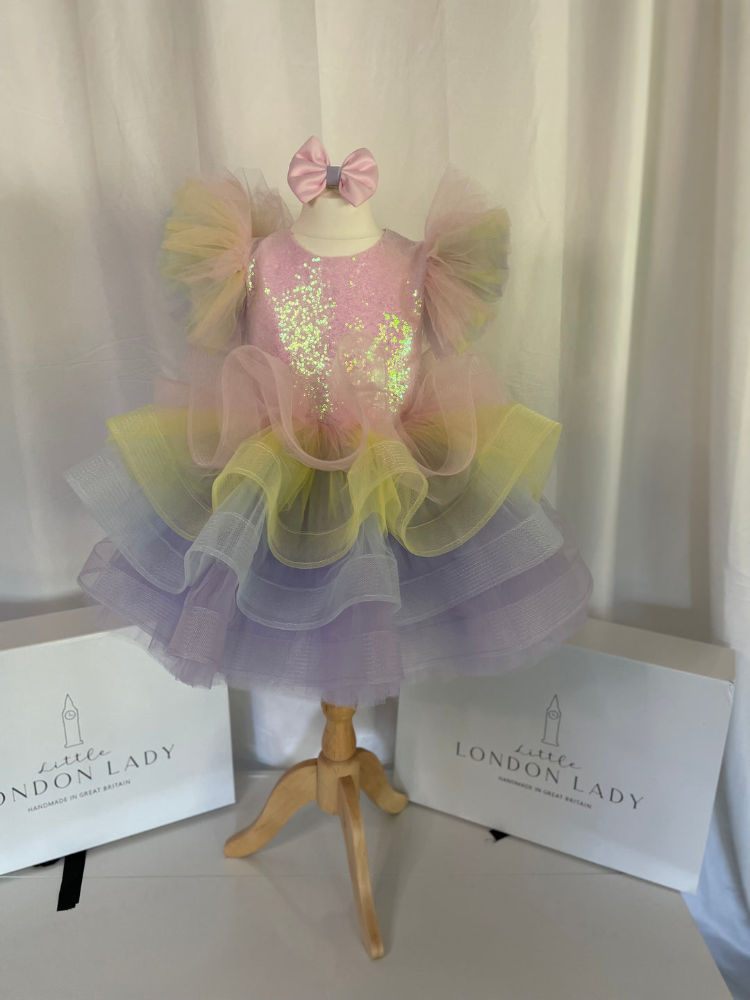 Rainbow Unicorn Party Dress