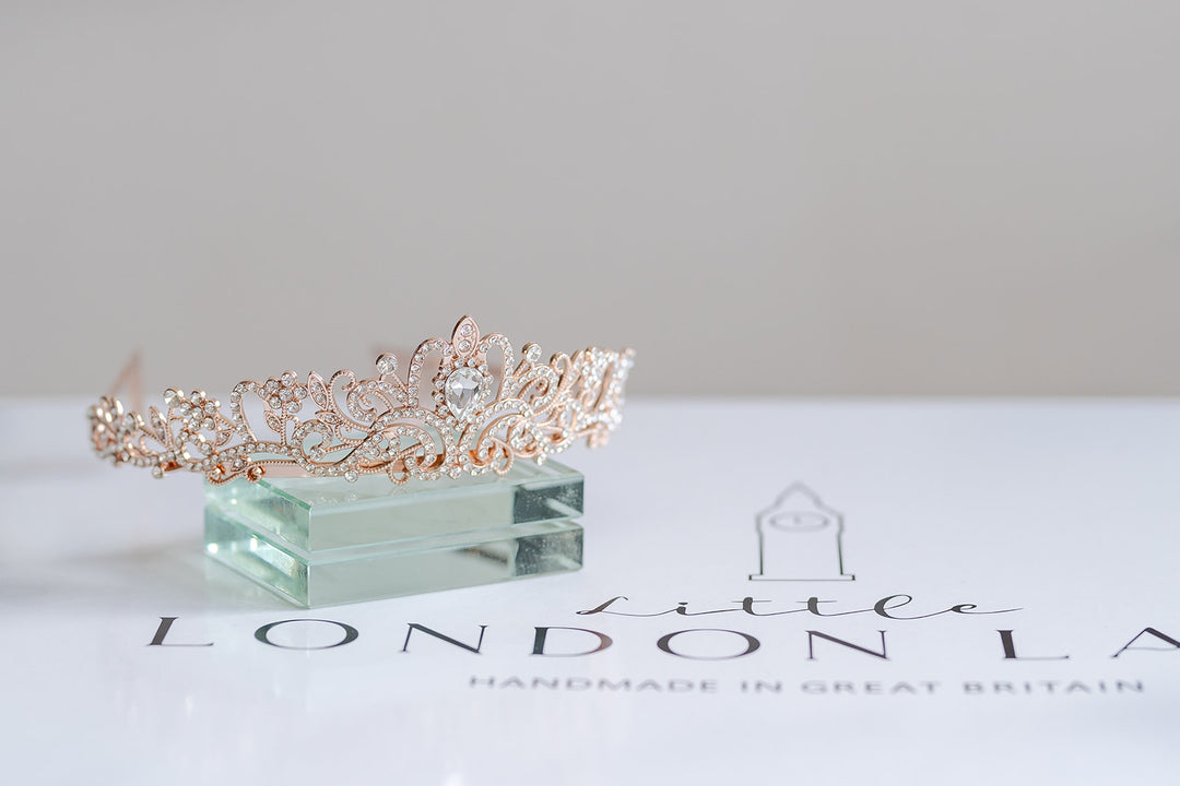Rose gold Childrens Tiara 