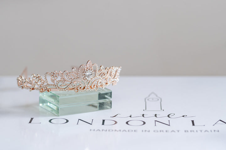 Rose gold Childrens Tiara 